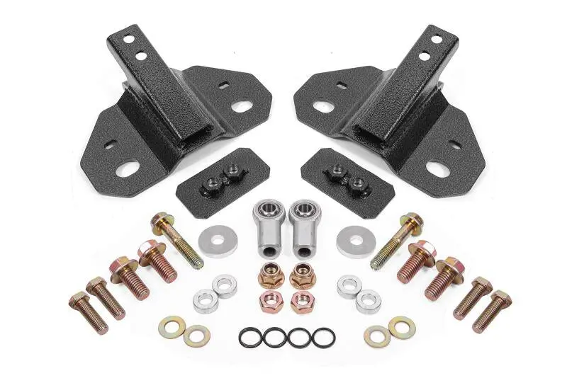 Bmr Suspension Rear Steel Shock Mount For 2024–2025 Ford Mustang – Black Hammertone Finish 1