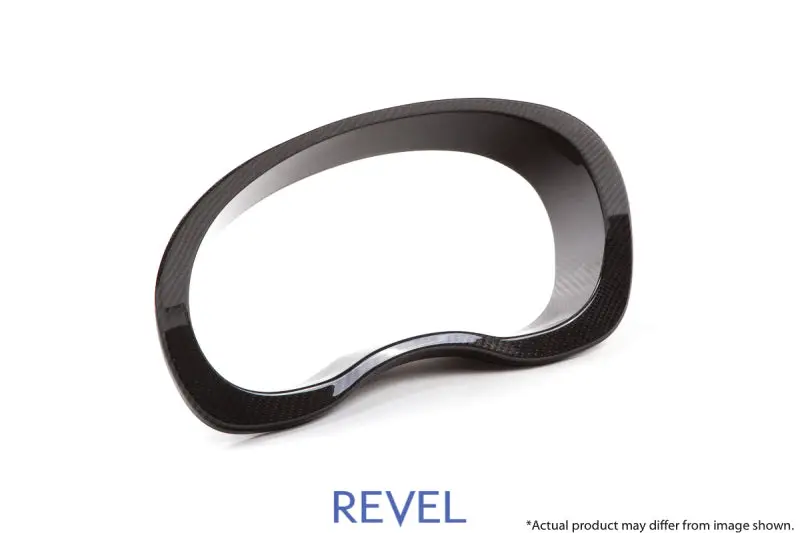 Revel Gt Dry Carbon Fiber Dash Cluster Inner Cover For 2015–2018 Subaru Wrx And Sti – Single-Piece Installation 1