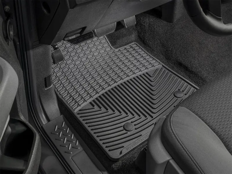 Wt Rubber Rear Floor Mats – Black 1