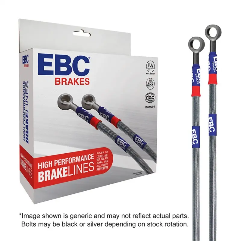 Ebc 09-10 Ford F150 5.4L 4Wd 6 Lug Stainless Steel Brake Line Kit 1