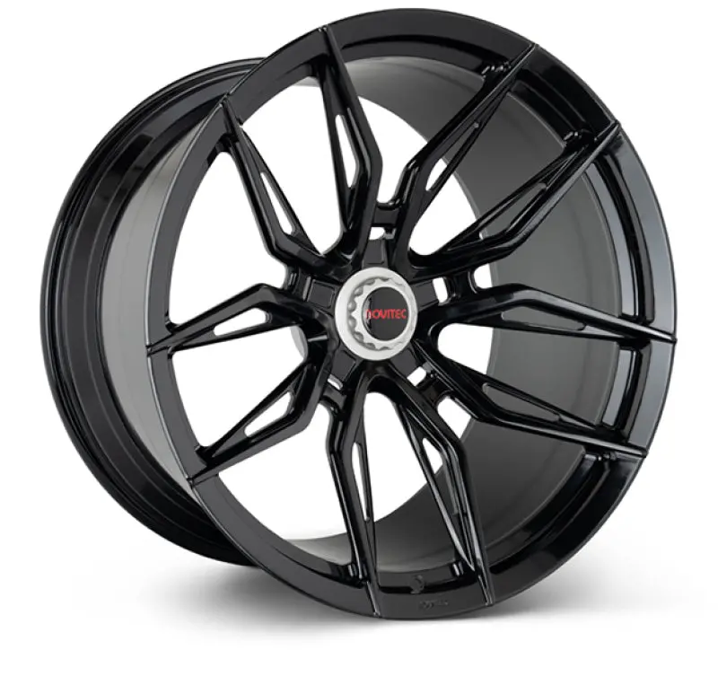 Vossen X Novitec Nf11 Gloss Black Forged Alloy Wheel – 21X9In, 5X114.3, Et30, Front Fitment For Ferrari Gtc4Lusso 1