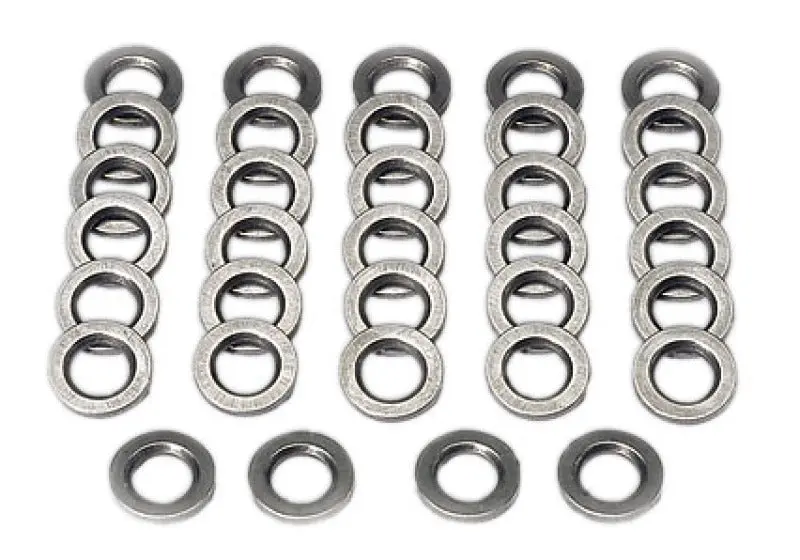 Moroso 7/16" Chrome Moly Head Bolt Washers – 4130 Steel, 34-Piece Pack 1