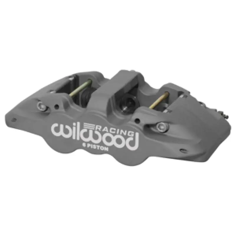 Wilwood St Aero6 Monoblock Brake Caliper – 1.75"/1.38"/1.38" Piston Layout, 1.25" Mounting 1