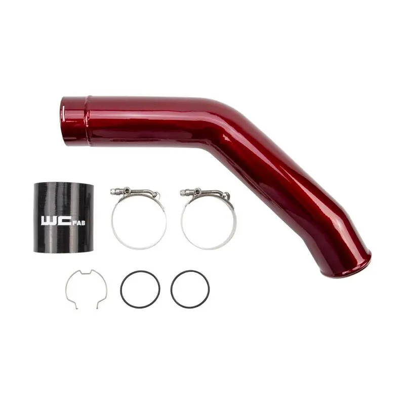 Wehrli 15-24 Ford 6.7L Power Stroke 3In Hot Side Intercooler Pipe - Deore Gold 1