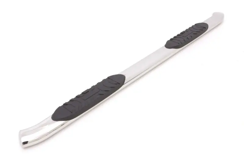 Lund Nerf Bars For 1999–2017 Chevrolet Silverado 1500 Standard Cab – 5-Inch Curved Oval Stainless Steel, Polished Finish 1