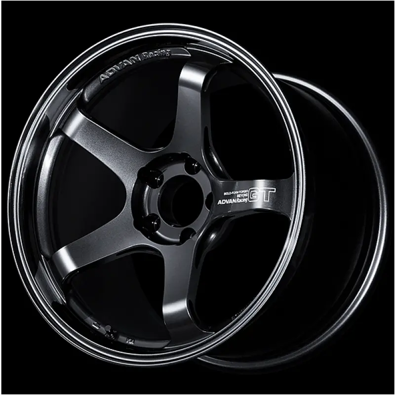 Advan Gt Premium 19X10.5 Inch Gloss Black Wheel – 5X114.3 Bolt Pattern, +15 Offset, 73Mm Center Bore 1