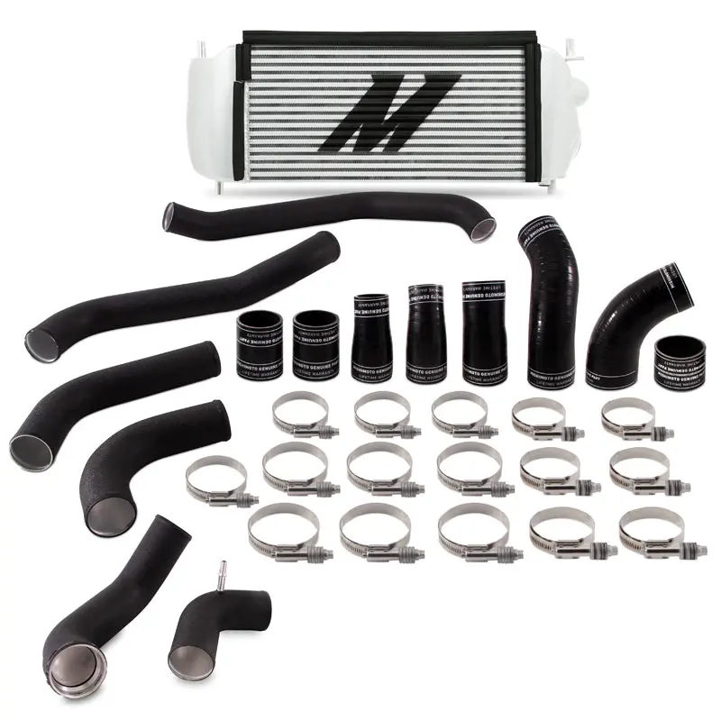 Mishimoto Performance Intercooler Kit For 2017+ Ford F-150 3.5L Ecoboost – Silver Core With Black Piping 1