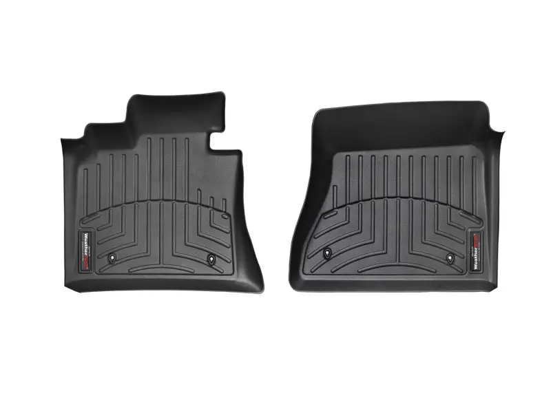 Weathertech Front Floor Liners For 2004–2012 Chevrolet Colorado (Regular Cab Only) – Black 1