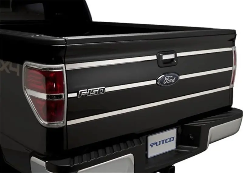 Putco Stainless Steel Tailgate Accent Kit For 2009–2014 Ford F-150 1