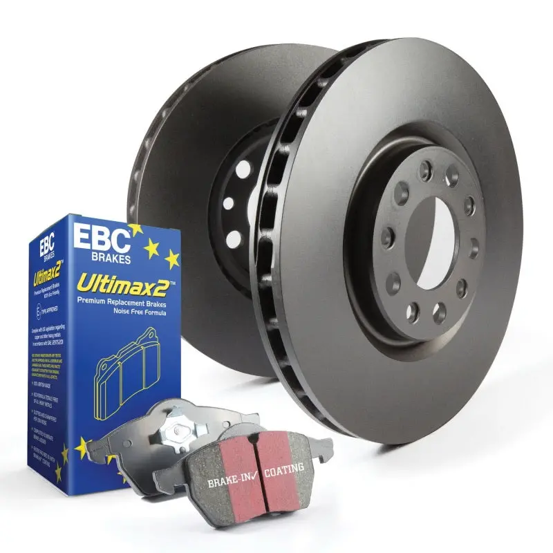 Ebc Ultimax S1 Brake Kit – High-Performance Pads & Rk Slotted Rotors 2