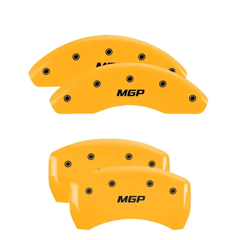 Mgp Engraved Mopar Yellow Caliper Covers For 1999 Chrysler Prowler – Front & Rear Set 1