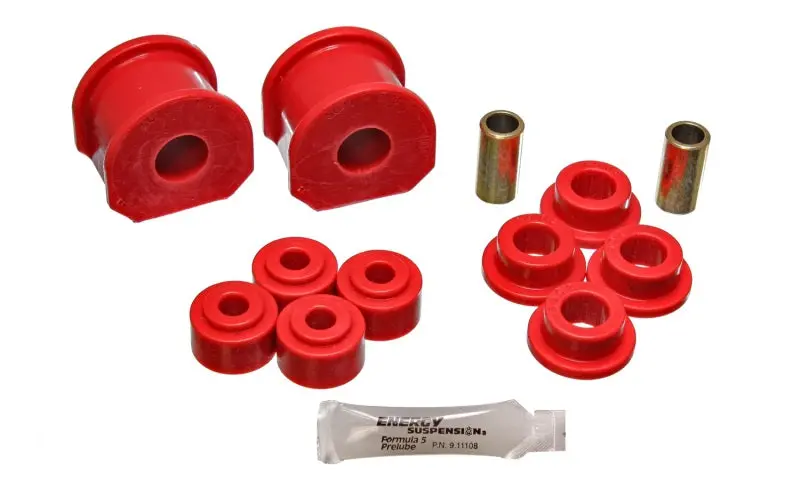 Energy Suspension Red B-Style Sway Bar Bushing Kit – 3/4" Diameter For Ford F-100/F-150/F-250/F-350 1