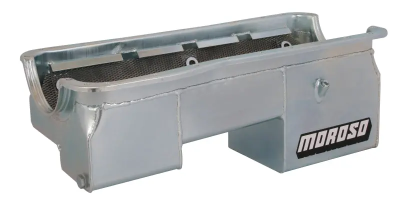 Moroso Steel Wet Sump Oil Pan For Ford 429–460 Engines – 7-Quart, 9-Inch Depth 1