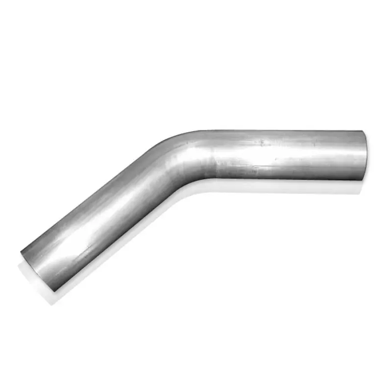 Stainless Works Mandrel-Bent Tubing – 2.5" Diameter, 45-Degree Bend, .065" Wall Thickness 1