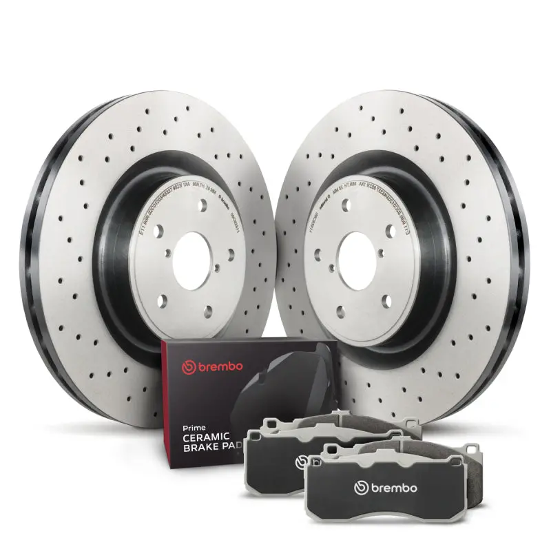 Brembo Oe 88-91 Bmw 325Ix Rear Disc Brake Kit 1