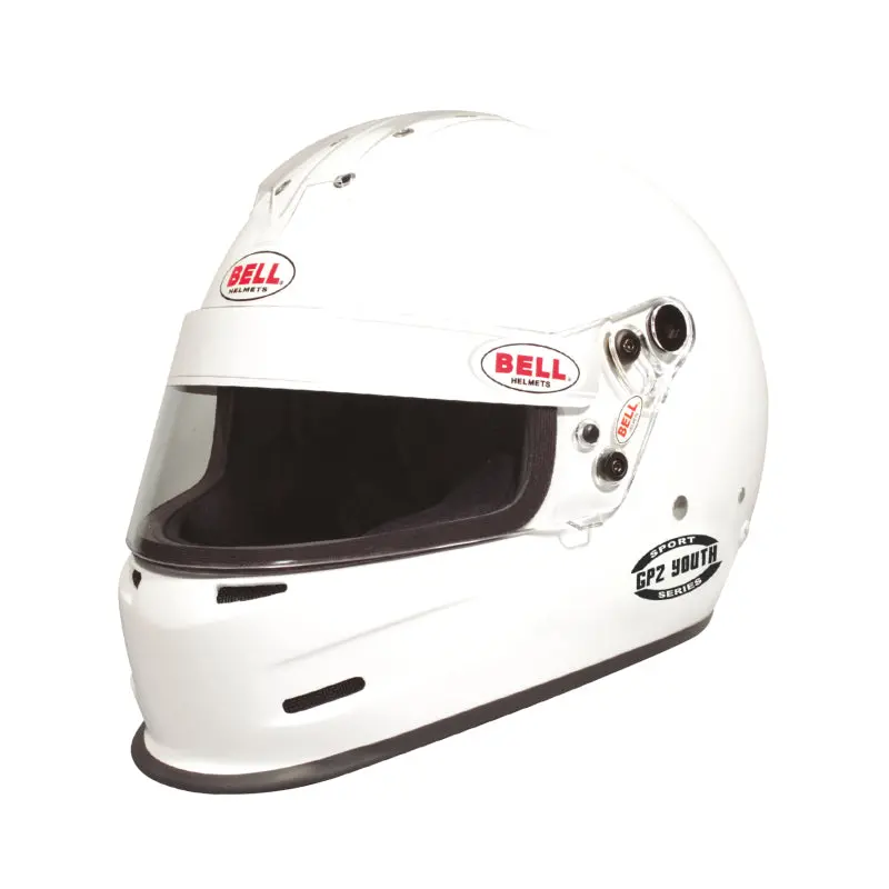 Bell Gp2 Sfi 24.1 Certified Racing Helmet – White, Size 54–55Cm 1