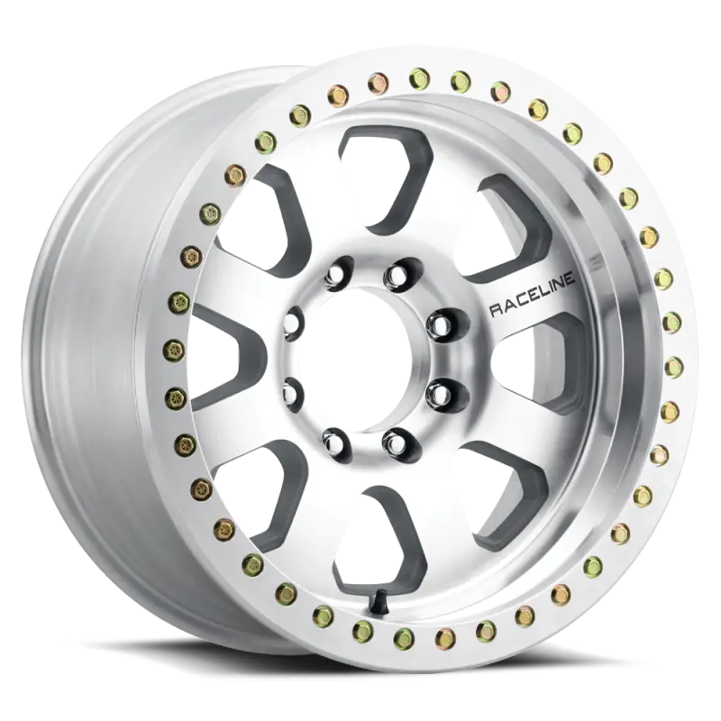 Raceline Rt260M Avenger 20X10In / 8X165.1 Bp / -25Mm Offset / 130.81Mm Bore- Machined Beadlock Wheel 1