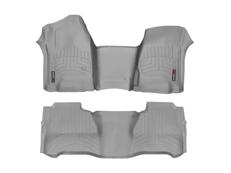 Weathertech 98-04 Audi A6 Front & Rear Floorliners - Grey 1