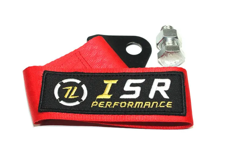 Isr Universal Red Racing Tow Strap For High-Performance Recovery 1