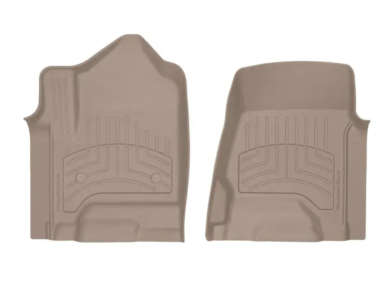 Weathertech Front Floorliner Hp For 2018–Present Lincoln Navigator & Navigator L – Tan Color 1