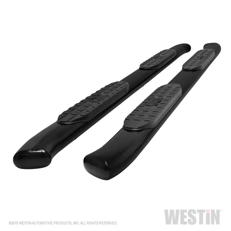 Westin Pro Traxx 5-Inch Oval Nerf Step Bars For 2019 Ford Ranger Supercrew – Black Finish 1