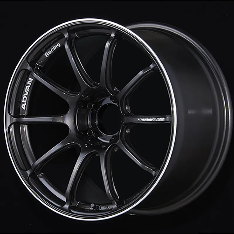 Advan Rsiii 19X9.5 / +38 Offset / 5-112 / 66.5Mm Bore / Black Gunmetallic & Ring 1