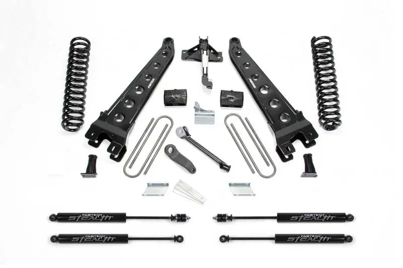 Fabtech 08-16 Ford F250/F350 4Wd 4In Rad Arm Sys W/Coils & Stealth 1