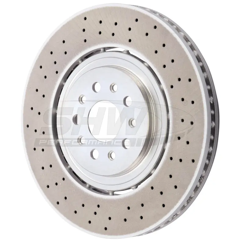 Shw 19-20 Maserati Levante Gts 3.8L W/Brembo Front Cross-Drilled Lw Brake Rotor (670037769) 1