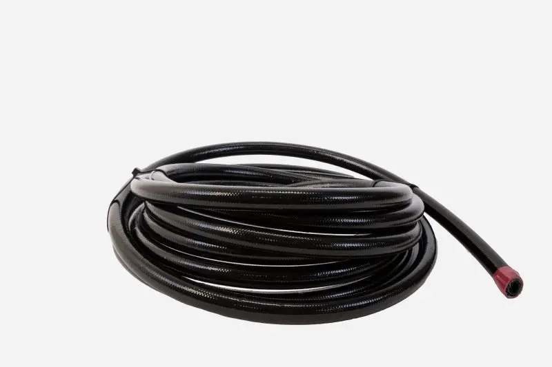 Aeromotive Ptfe-Lined Stainless Steel Braided Fuel Hose – An-10 Size, 8-Foot Length, Black Jacket 1