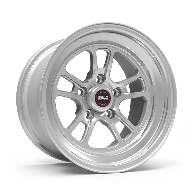 Weld S70 Rt-S 15X14In / 5X4.75 Bp / 4.5In. Bs - Polished Center - Polished Shell Wheel 1