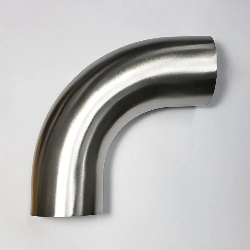 Stainless Bros 2.25-Inch Ss304 Stainless Steel 45-Degree Elbow – 1.5D Radius, 16Ga Wall Thickness, No Legs 1