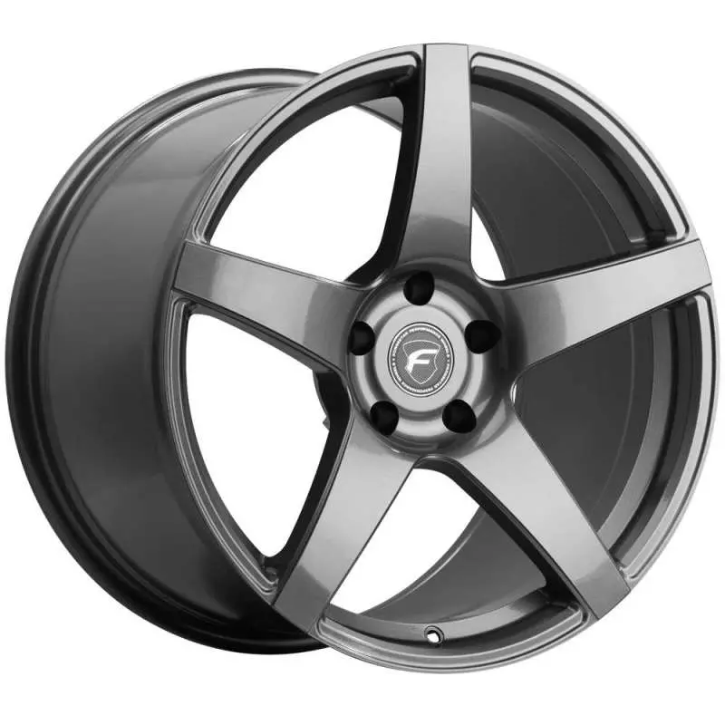 Forgestar Cf5 Gloss Anthracite Alloy Wheel – 18X10 Inches, 5X114.3 Bolt Pattern, Et42 Offset, 7.1-Inch Backspace 1