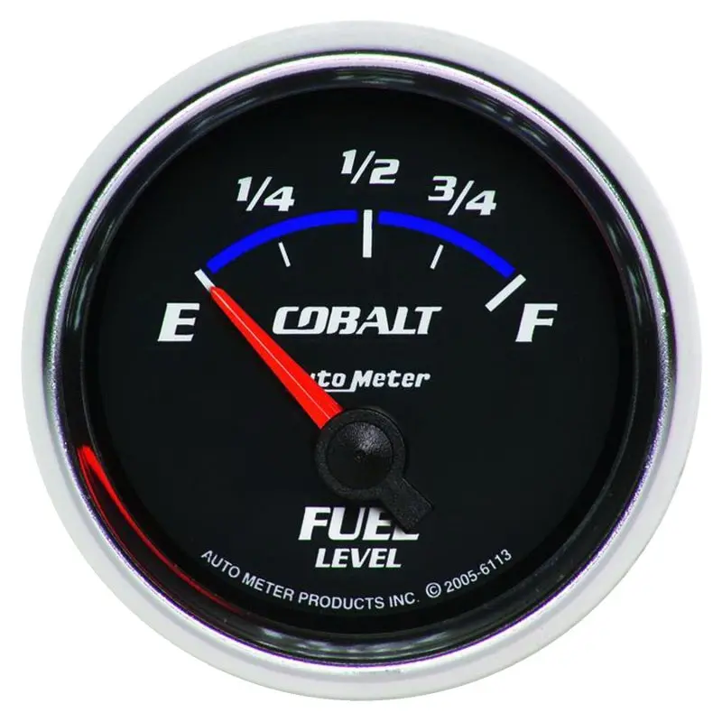 Autometer Cobalt Series 52Mm Fuel Level Gauge – 0–90°F Range With Sse Output 1